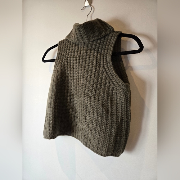 Sablyn Sage Cropped Turtleneck Cashmere Size XS - Picture 7 of 9